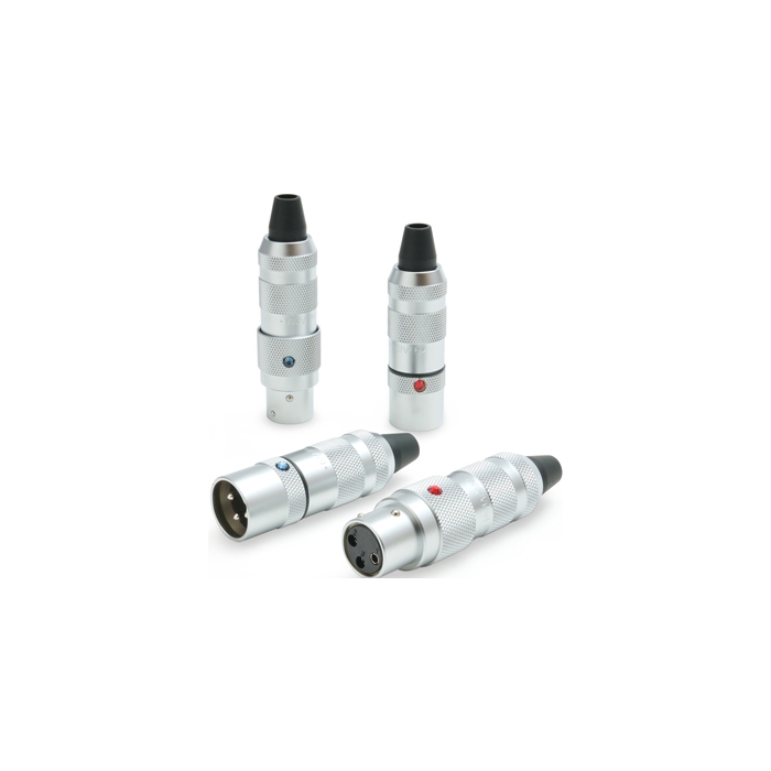 Oyaide FOCUS 1 XLR Plugs - 4 Pack