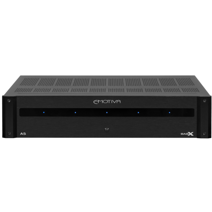 Emotiva BasX A5 Five Channel Power Amplifier Front