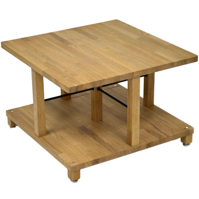Apollo Athena VS1 Vinyl Records Storage Table - Natural Oak