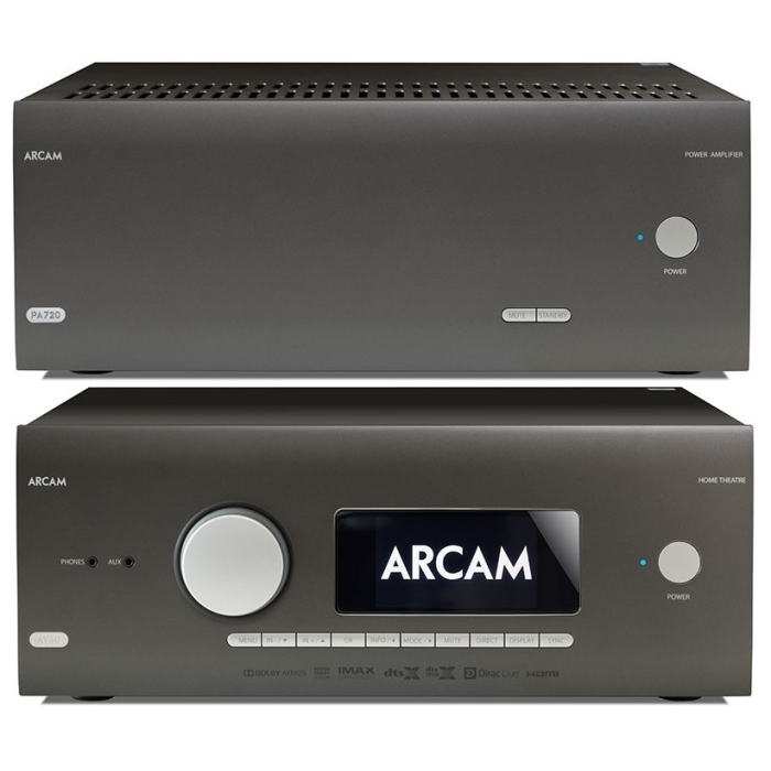 Arcam AV40 + PA720 7.1 or 5.1.2 Channel AV Package