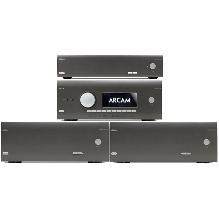 Arcam AV40 + PA410 + Two PA240 7.1 or 5.1.2 Channel AV Package