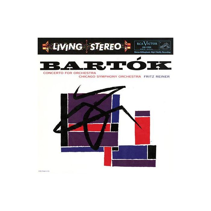 Fritz Reiner - Bartok: Concerto For Orchestra (180g LP Analogue Productions)