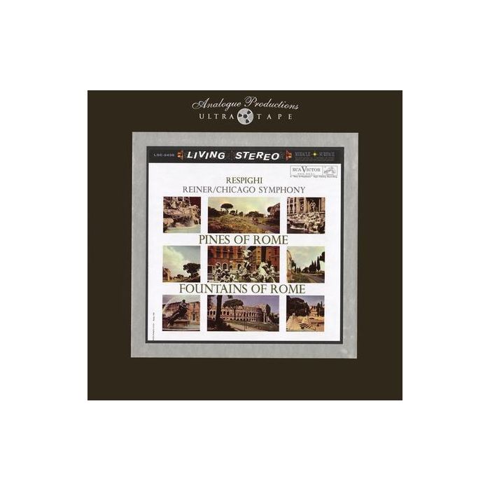 Fritz Reiner - Respighi: Pines & Fountains Of Rome (Analogue Productions 1/4 Inch 15 IPS Ultra Tape)