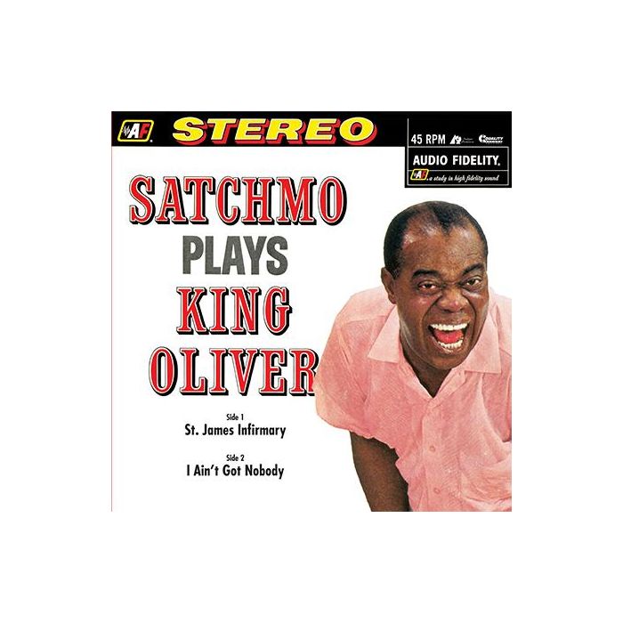 Louis Armstrong - Satchmo Plays King Oliver (180g 45RPM Analogue Productions 12” Single)