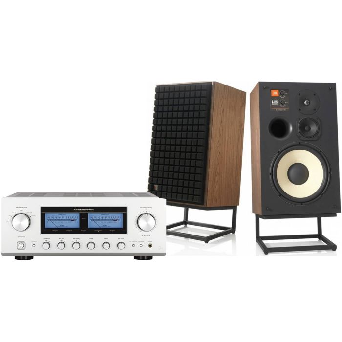 JBL L100 Speakers + Luxman L-505uX II Package