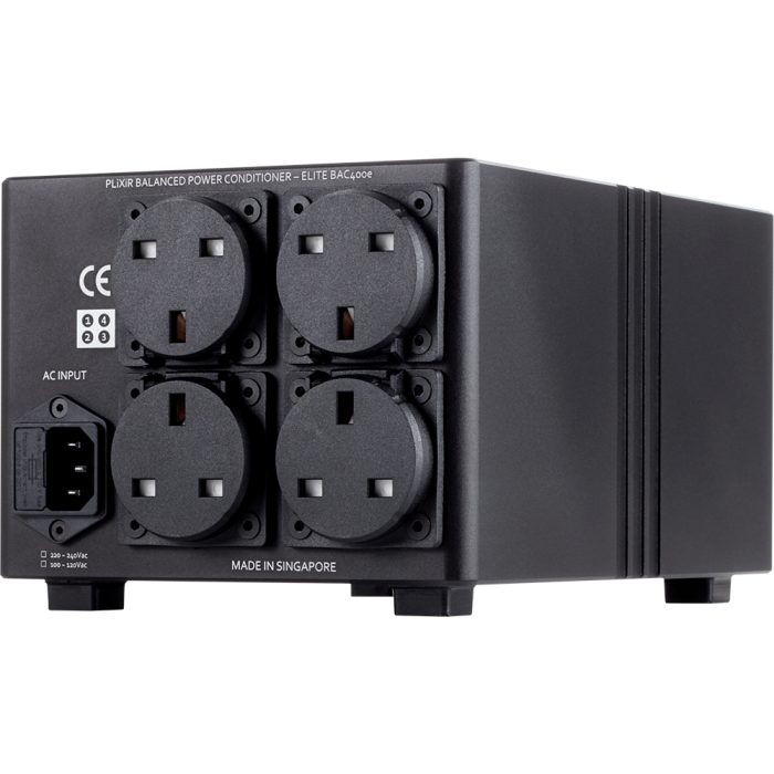 PLiXiR Elite BAC 400 Balanced Power Conditioner Rear Angle