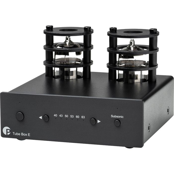 Pro-Ject Tube Box E Valve Phono Stage - Black