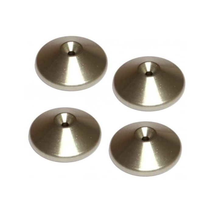 Quadraspire QC Floor Protectors Stainless Steel