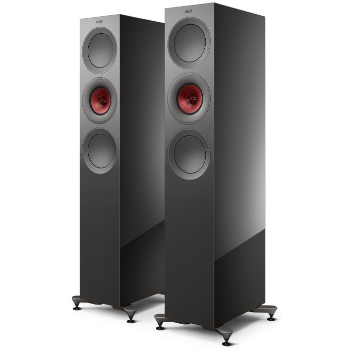 KEF R7 Meta Speakers (Pair) - Titanium