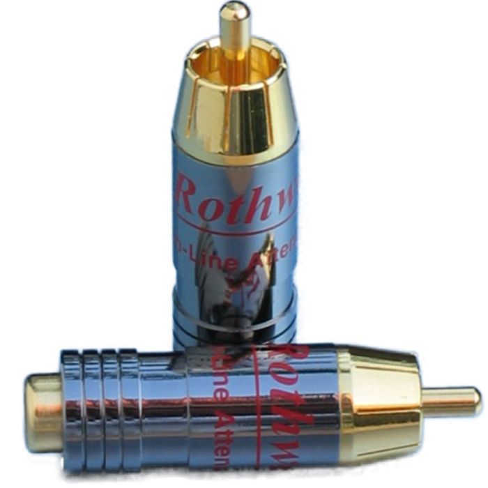 Rothwell Audio In Line RCA Attenuators (Pair)