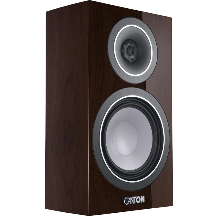 Canton Vento 10 Satellite Speaker (Single) - Dark Walnut Gloss