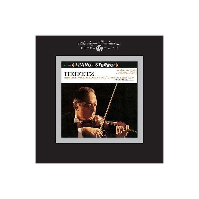 Walter Hendl - Sibelius: Violin Concerto in D Minor (Analogue Productions 1/4 Inch 15 IPS Ultra Tape)