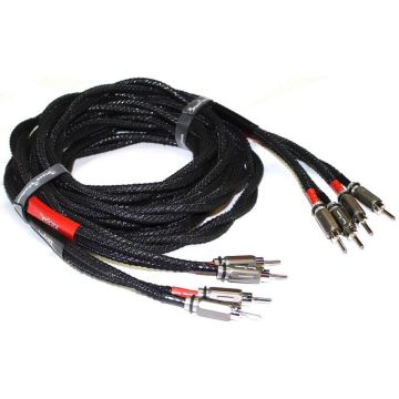 Black Rhodium Polka S Speaker Cables - Terminated Pairs