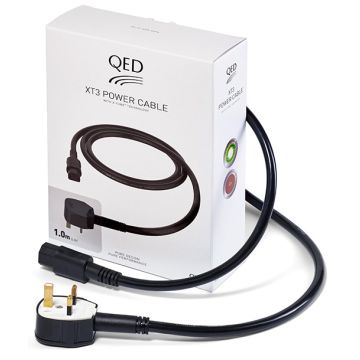 QED XT3 Mains Cable Box Plug