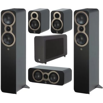 Q Acoustics 3050c 5.1 Cinema Speaker Package - Satin Black