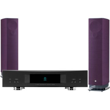 Linn 530 Speakers (Pair) with Akurate Exakt DSM