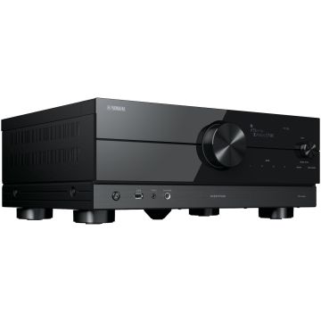 Yamaha RX-A2A Black 7.2 Channel AV Receiver Angle