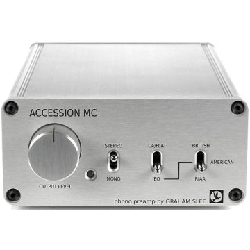 Graham Slee Accession MC Phono Stage (with PSU1) Silver Open Box