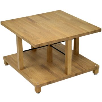 Apollo Athena VS1 Vinyl Records Storage Table - Natural Oak