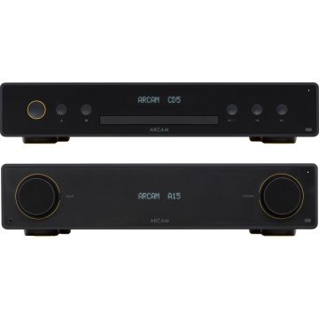 Arcam Radia A15 Integrated Amplifier and Arcam Radia CD5 CD Player