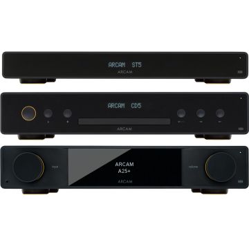 Arcam Radia A25 and Arcam Radia CD5 and Arcam Radia ST5