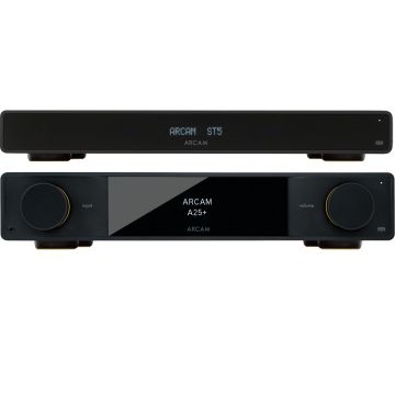 Arcam Radia A25 Integrated Amplifier and Arcam Radia ST5 Hi-Fi Streamer