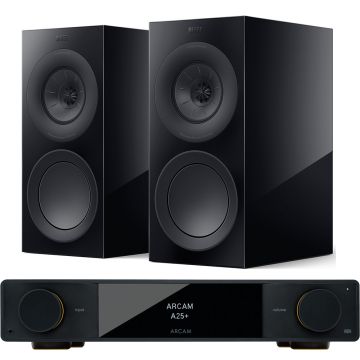 Arcam Radia A25 Integrated Amplifier with KEF R3 Meta Speakers