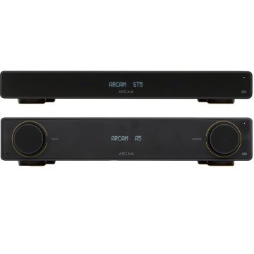 Arcam Radia A5 Integrated Amplifier and Arcam Radia ST5 Hi-Fi Streamer