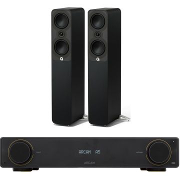 Arcam Radia A5 Integrated Amplifier with Q Acoustics 5040 Speakers