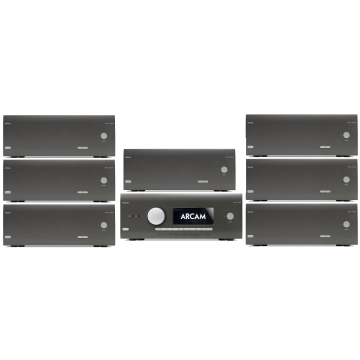 Arcam AV40 + Seven Bridged PA240 7.1 or 5.1.2 Channel AV Package