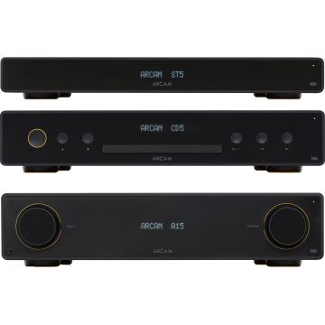 Arcam Radia A15 and Arcam Radia CD5 and Arcam Radia ST5