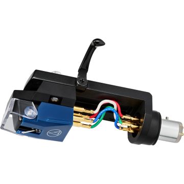 Audio Technica AT-VM520xEB/H MM Phono Cartridge w/ Headshell