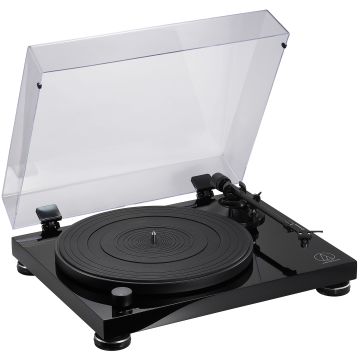 Audio Technica AT-LPW50PB Turntable With Cover