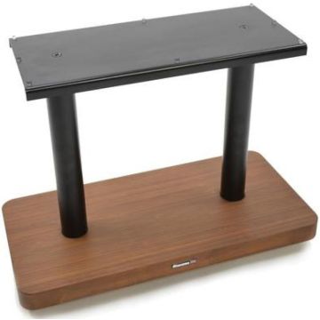 Atacama Moseco CC02 Centre Speaker Stand Dark Bamboo Black Poles