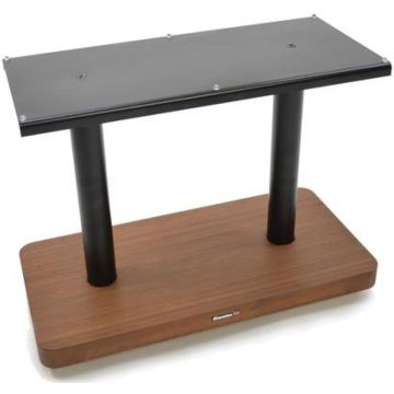 Atacama Moseco CC03 Centre Speaker Stand Dark Bamboo Black Poles