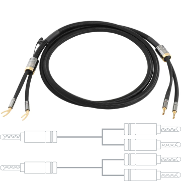Atlas Mavros Grun Transpose Speaker Cable 2:4 (Terminated Pairs)