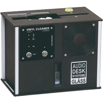 Audio Desk Vinyl Cleaner Pro Cleaning Machine Black