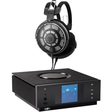 Naim Uniti Atom Headphone Edition and Audio Technica ATH-ADX5000 Headphones