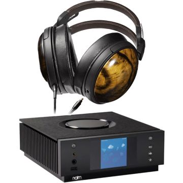 Naim Uniti Atom Headphone Edition and Audio Technica ATH-AWKG Headphones