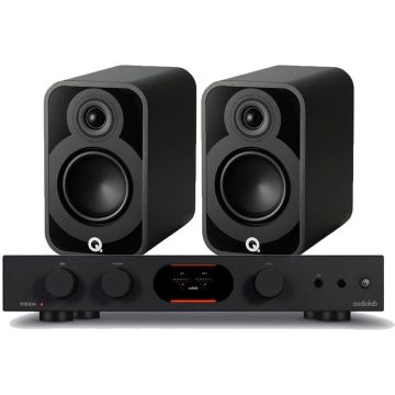 Audiolab 7000A Integrated Amplifier with Q Acoustics Q 5010 Bookshelf Speakers