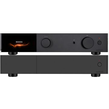 Audiolab 9000Q Pre and 9000P Power Amplifier Package - Black