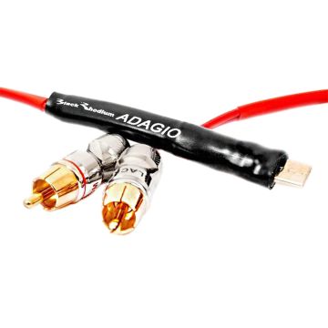 Black Rhodium Adagio RCA to USB-C Interconnects