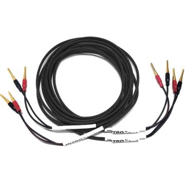 Black Rhodium Intro Speaker Cable with Ferrites (Terminated Pairs)