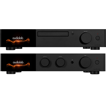 Audiolab 9000A and 9000CDT Package - Black