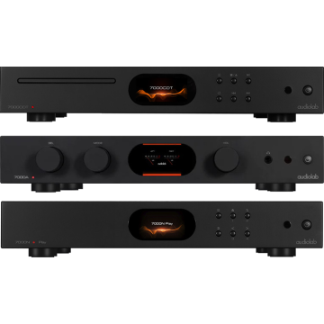 Audiolab 7000A and 7000CDT and 7000N Package - Black