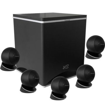Cabasse IO3 and Santorin 25 5.1 Speaker Package - Black