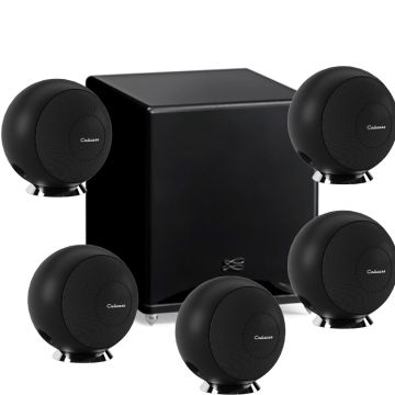 Cabasse Riga 2 and Santorin 30-200 5.1 Speaker Package - Black