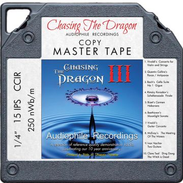 Audiophile Recordings Vol 3 (Chasing the Dragon 1/4" 15 ips Tape)