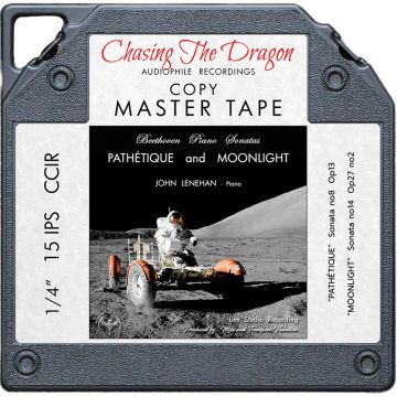 Beethoven Pathetique and Moonlight (Chasing the Dragon 1/4" 15 ips Tape)