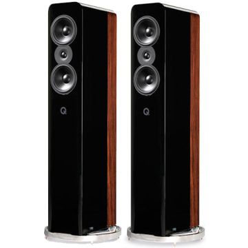 Q Acoustics Concept 500 Speakers (Pair) Black/Rosewood